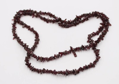Auktion 375<br>Halskette, Granat, endlos [1]
