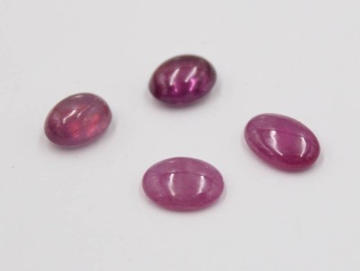 Auktion 375<br>4x Rubine, zus. ca. 5,2ct, erhitzt [1]