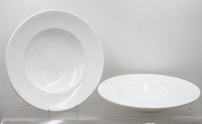 Auktion 376<br>Pastateller, afredissimo Kochen mit Bio, ca. D-30,5cm H-5,5cm [1]