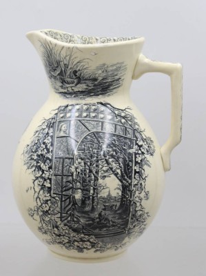 Auktion 376<br>Waschkrug, älter wohl England, älter, ca. H-25cm [1]