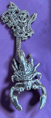 Auktion 376<br>Silberkette mit Skorpion-Anhänger, Silber-925-, 7,61 gr [1]