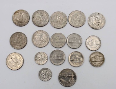 Auktion 376<br>Konvolut US-Kleinmünzen, meist 80/90er Jahre, 1x 1941 [1]