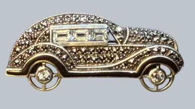 Auktion 376<br>Silber-925- Brosche 