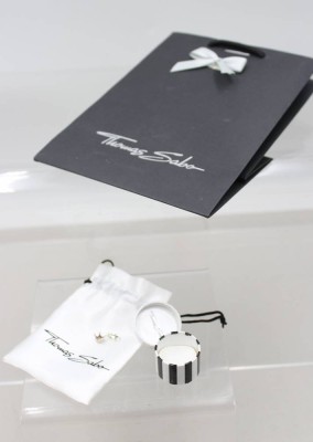 Auktion 376<br>kl. Silberanhänger Thomas Sabo Krone an Schließe 925 S.  [1]