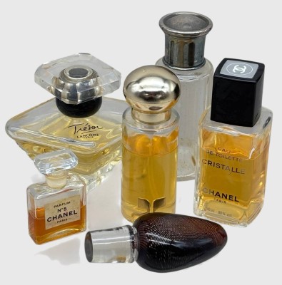 Auktion 376<br>6x div. Parfum-Flacons, 2x Chanel, 1x Tresor, tw. gefüllt? [1]