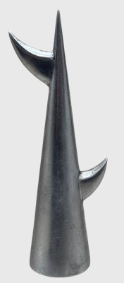 Auktion 376<br>dekorative Aluminium-Skulptur von den Designern Knut und Marianne Hagberg, die in den 1990er- oder 2000er-Jahren für IKEA entworfen wurde, H-16 cm [1]