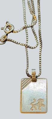 Auktion 376<br>Silberkette-925- mit Sternzeichenanhänger 