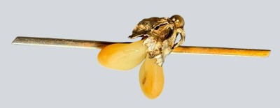 Auktion 376<br>Grandelbrosche, versilbert, B-8 cm, 9 gr [1]