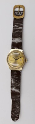 Auktion 376<br>Karex Vintage-Herrenuhr aus der DDR, die von der Uhren- und Maschinenfabrik UMF Ruhla produziert wurde. In getragener Erhaltung . [1]