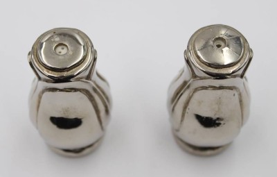 Auktion 376<br>Salz und Pfeffer Streuer , Metall mit Kunststoffeinsätzen , [1]