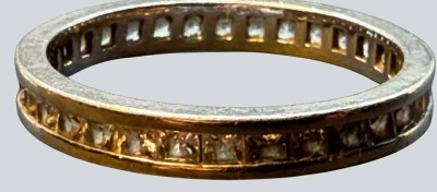 Auktion 376<br>Memory-Ring Silber-925-, klare Steine, RG 60, 2,65 gr [1]