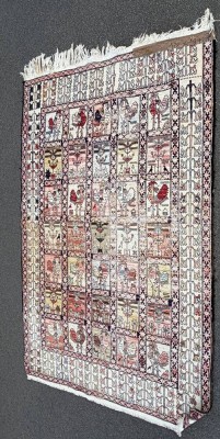 Auktion 376<br>Soumak Kelim aus reiner Seide, Türkei, 120x184 cm [1]