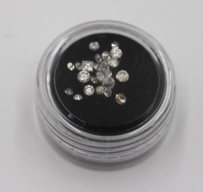 Auktion 376<br>kl. Konvolut Brillanten/Diamanten, ca. 1 Karat [1]