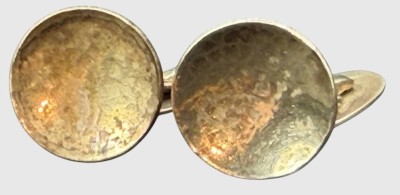 Auktion 376<br>Paar Manchettenknöpfe, Silber-800-, 7,28 cm [1]