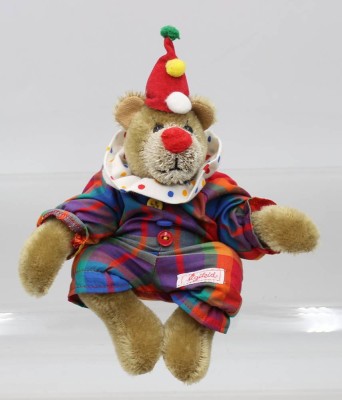 Auktion 376<br>Teddybär, Clown, Sigikid, ca. H-23cm [1]