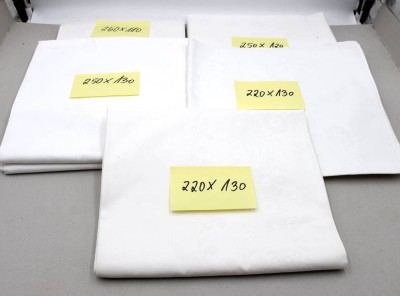 Auktion 376<br>5x div. Leinen-Tischdecken, gute Erhaltung, Größte ca. 260 x 110cm [1]
