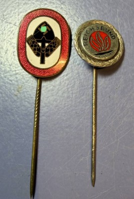 Auktion 376<br>2x Nadeln, 1x RAD, 1x Reichsbund [1]