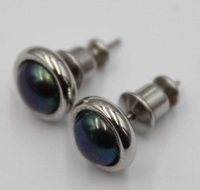 Auktion 376<br>Paar Modeschmuck.Ohrstecker, Skagen, Danmark, ca. D-0,7cm [1]