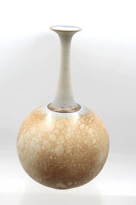 Auktion 376<br>schöne Studiokeramik-Vase, Töpfer-Atelier Alhausen, ca. H-26cm [1]