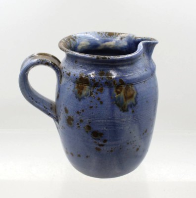 Auktion 376<br>Keramikkrug in Blau, Anette Ody, 60/70er Jahre, ca. H-17cm [1]