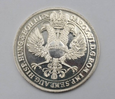 Auktion 376<br>moderne Nachprägung einer historischen Silbermedaille, Feinsilber, D-4,5cm [1]