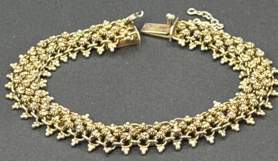 Auktion 376<br>Silber-Armband (geprüft), L-ca. 20 cm, 22,68 gr [1]