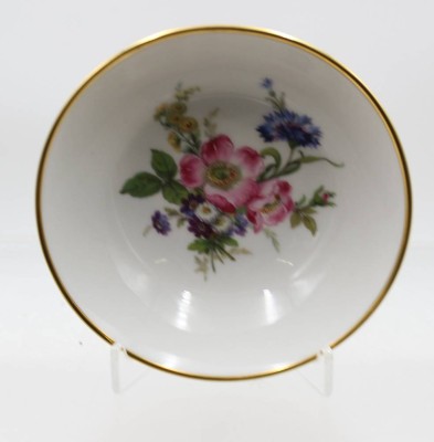 Auktion 376<br>kl. Schale, Kaiser, florale Dekor, ca. H-4cm D-13cm [1]