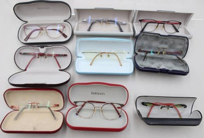 Auktion 376<br>9x div. Brillengestelle unterschiedliche Hersteller und Formen [1]