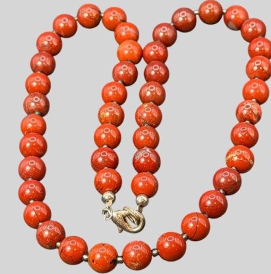 Auktion 376<br>rote Korallen (?) Halskette mit Silberschliesse-925-, L-46 cm, 36,69 gr [1]