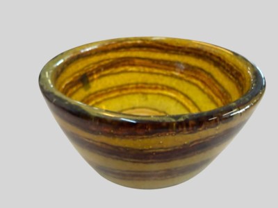 Auktion 376<br>Kunstglasschale 