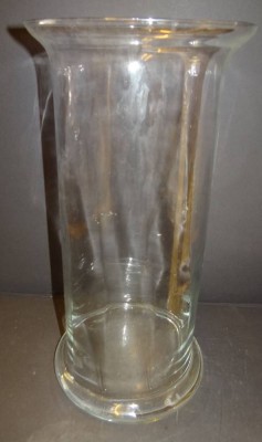 übergrosse Glasvase (Bodenvase?), H-45 cm, D-oben 22,5 cm