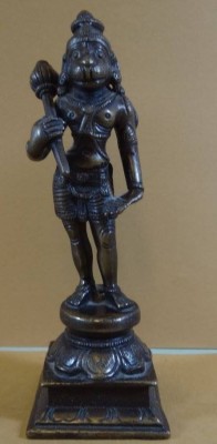 Auktion 344<br>hinduistische Gottheit, Bronze, H-14 cm [1]