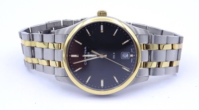 Auktion <br>Herren Armbanduhr Certina DS-4, Quartzwerk, läuft, D. 40mm, ungetragen [1]