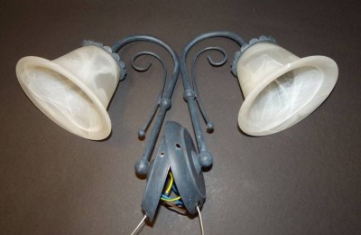 Auktion <br>Paar Wandlampen 