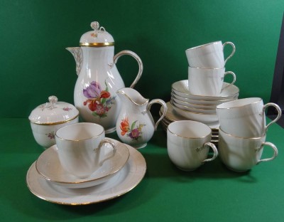 Auktion 374<br>21 tg. Kaffeeservice 
