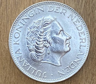 Auktion <br>2 1/2  Gulden 1963, Niederlande, Silber, Juliane [1]