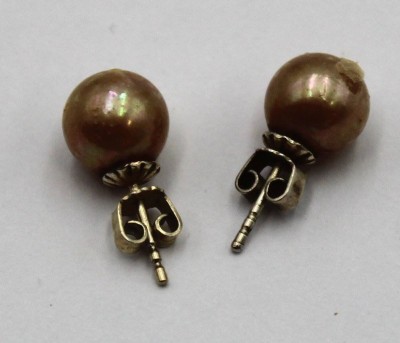 Auktion 375<br>Paar Ohrstecker, Modeschmuck, ca. L-1,5cm. [1]