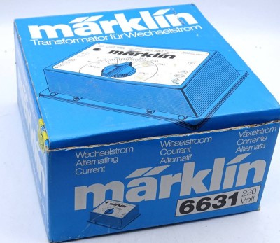 Auktion <br>Trafo -  Märklin, 6631, OVP [1]