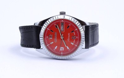 Auktion <br>Herren Armbanduhr 