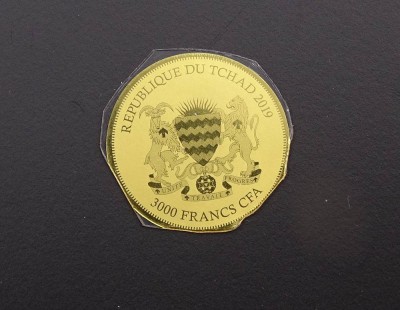 Auktion 338<br>Goldmünze 2019 1/500 Unze Feingold 3000 Francs [1]
