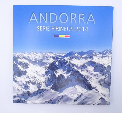 Auktion 338<br>Andorra Serie Pirineus 2014-Komplettsatz Euro [1]