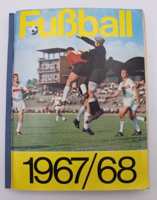 Auktion <br>Sammelalbum, Bergmann, Fußball 1967/68,  Gebrauchsspuren, komplett [1]