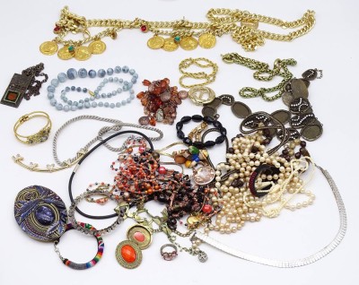 Auktion <br>Konvolut div. Modeschmuck, teilweise einzelne Lose bei [1]