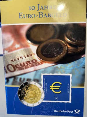 Auktion <br>5x 2 Euro Münzen 