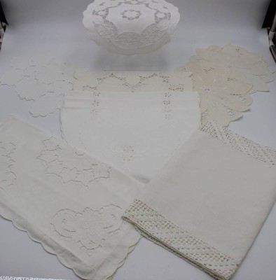 Auktion <br>11x div. Tischwäsche, Größte 85 x 32cm. [1]