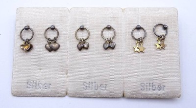 Auktion <br>3x div. Ohrstecker, Silber, Juweliersauflösung, ungetragen [1]