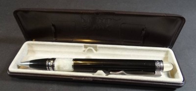 Auktion <br>Mont Blanc Kugelschreiber 