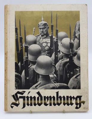 Auktion <br>Bildband, Hindenburg, 1934, Gebrauchsspuren [1]