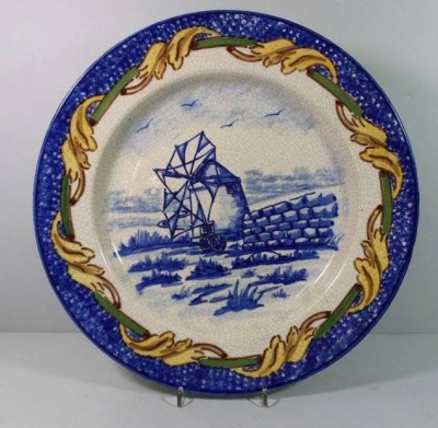 Auktion <br>Wandplatte, Portugal, D-36cm. [1]