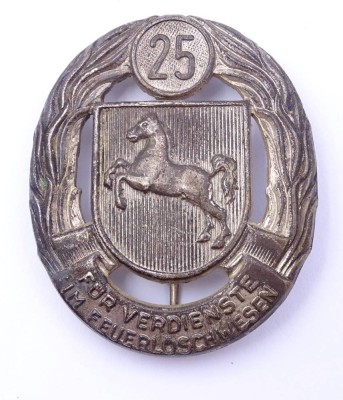 Auktion <br>Ehrenzeichen für Verdienste im Feuerlöschwesen für 25 Jahre [1]